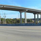 W. Bay Viaduct under Savannah River Bridge