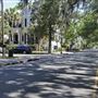 Whitaker St along Forsyth Park