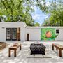 Artsy Home with Peach Theme outside of Savannah