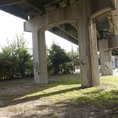 MLK Jr. St at W. Taylor St. Overpass