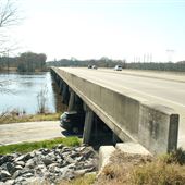King's Ferry Boat Ramp / Bridge at Ogeechee River