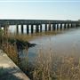 Champney River Park and bridge at Altamaha River