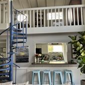1970's Retro Mini Resort House with Grotto Bathroom, Roof Deck, and Pool